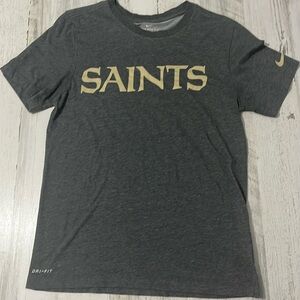 Nike New Orleans Saints Dri Fit Tee Size Small
